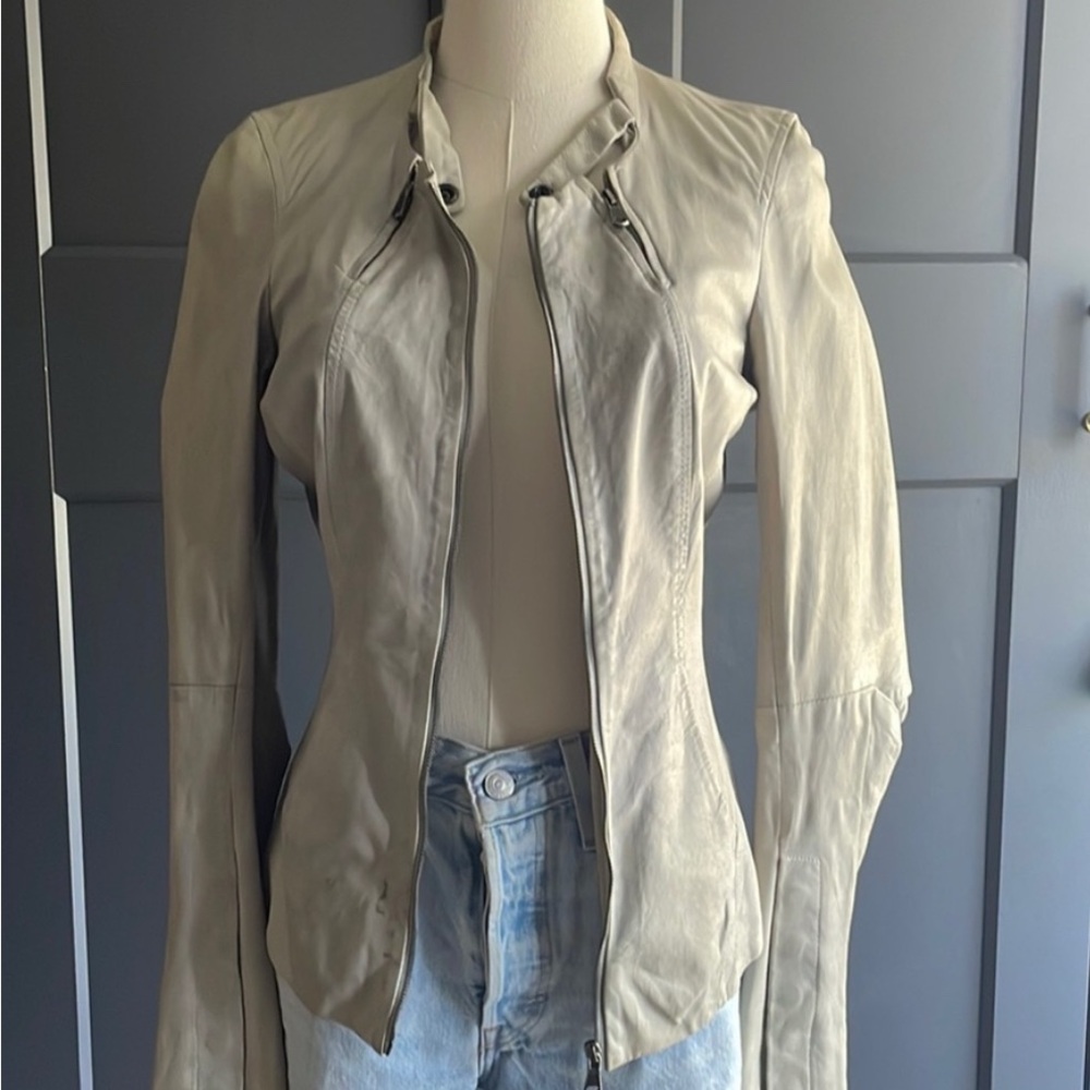 Ilaria Nistri Lamb Leather jacket